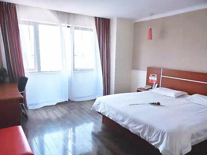 Thank Inn Chain Hotel Anhui Bengbu South Railway Station Exterior foto